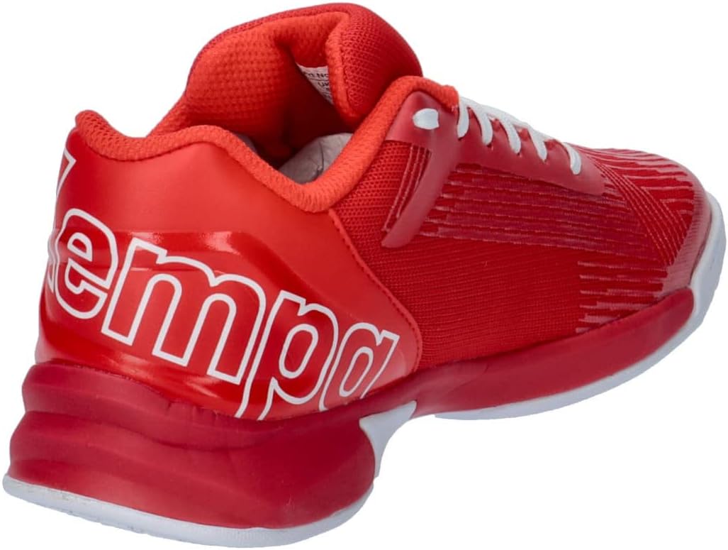 Kempa Unisex Attack Three 2.0Handballschuhe, Sportschuhe, Turnschuhe 42.5 EU Rot, 42.5 EU Rot