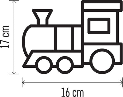 EMOS Dekorative Lokomotive mit Schneemann, Weihnachtsdekoration Schneekugel, warmweiss, für den Inne