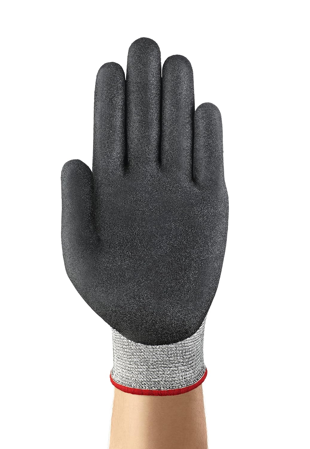 Ansell HyFlex 11-927 Öl abweisende Handschuhe, Mechanikschutz, Grau, Grösse 11 (12 Paar pro Beutel)