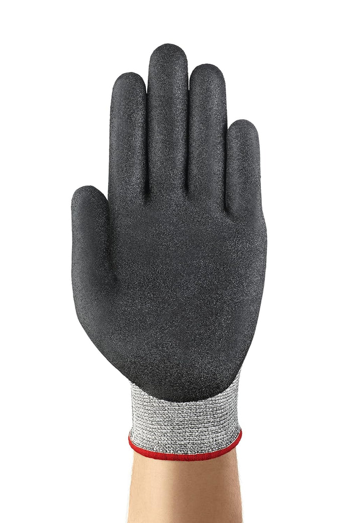 Ansell HyFlex 11-927 Öl abweisende Handschuhe, Mechanikschutz, Grau, Grösse 11 (12 Paar pro Beutel)