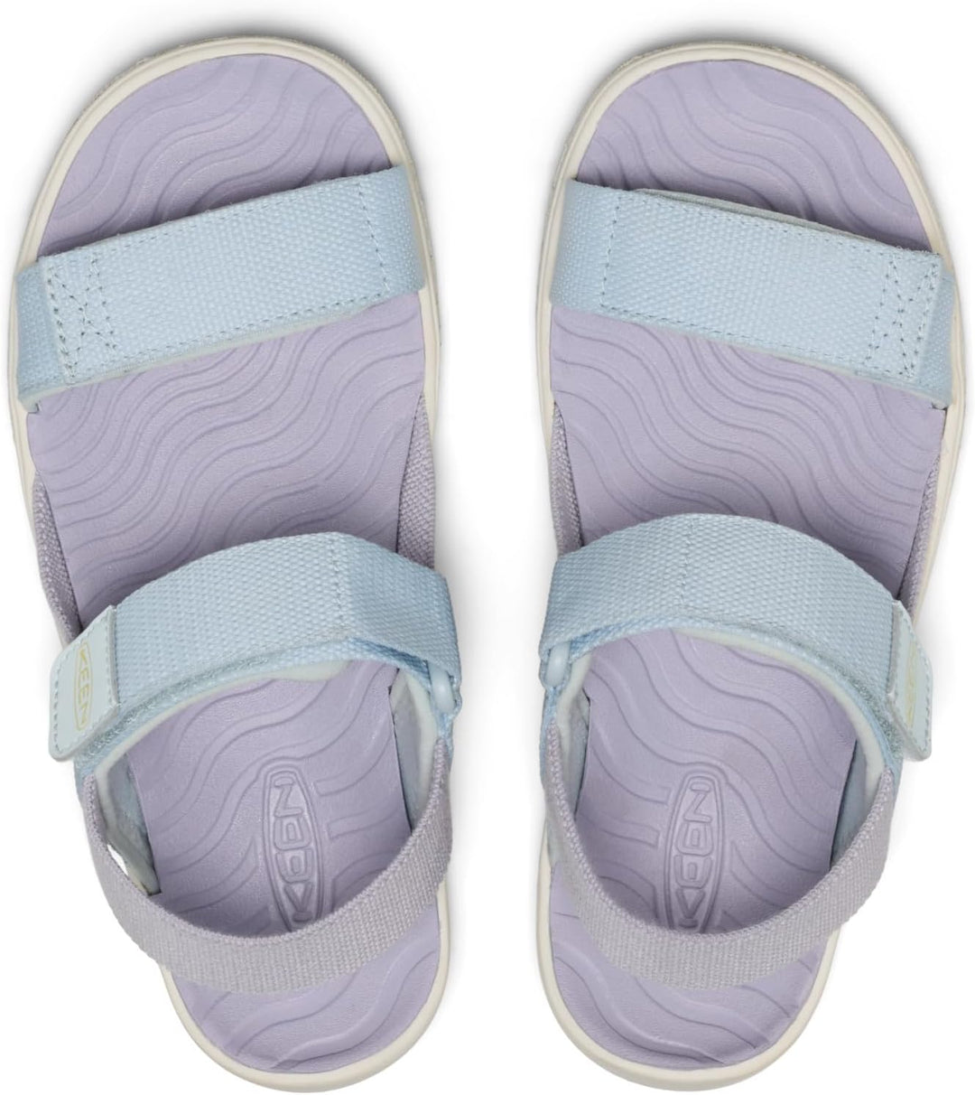 KEEN Unisex Kinder Elle BackstrapSlingback Sandalen 25/26 EU Ballade Blau Distel, 25/26 EU Ballade B
