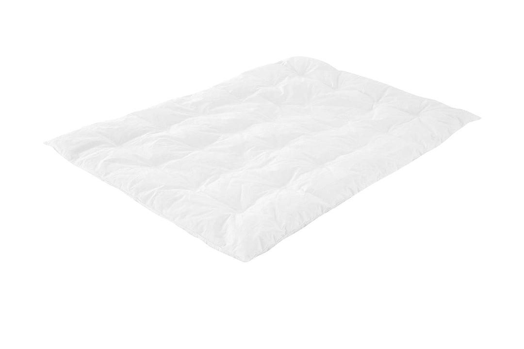 Träumeland T060561 Babydecke / Einziehdecke 'Daunenleicht' - Ganzjahresdecke mit 100% Daunen-Füllung