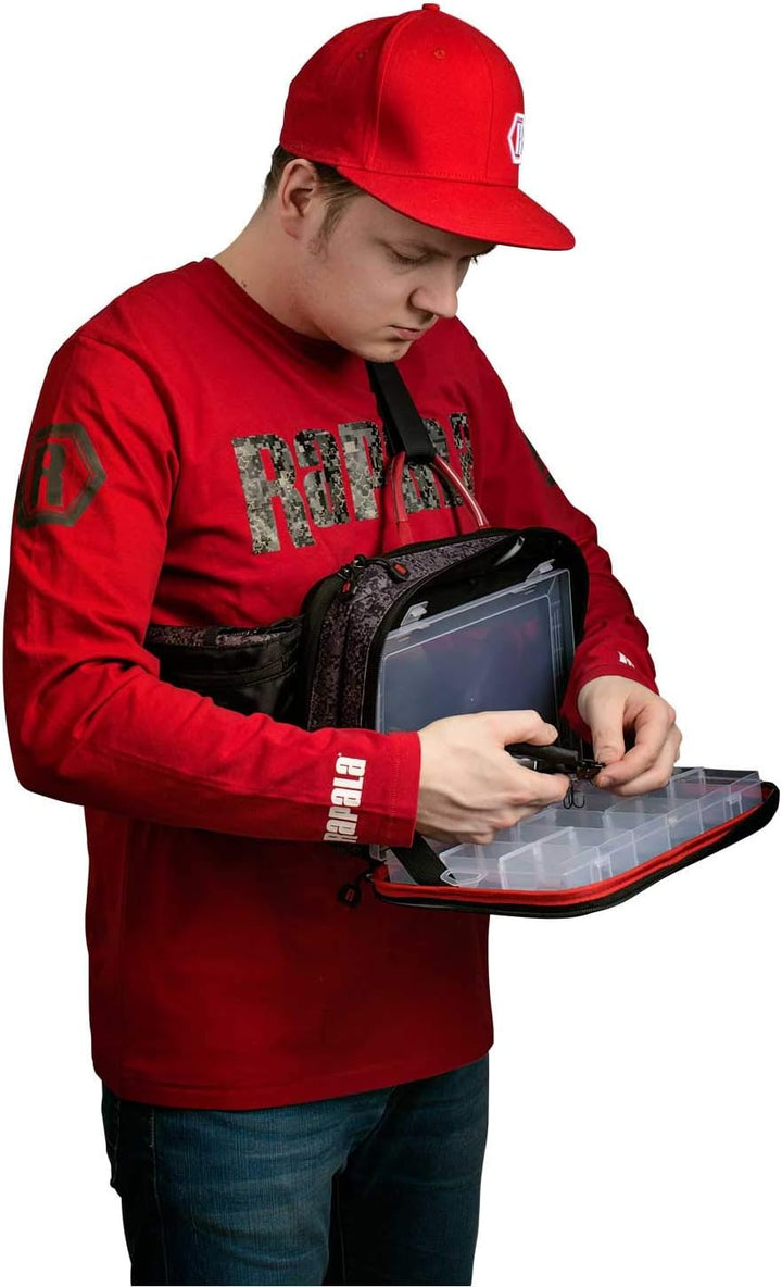 Rapala RUCSB Unisex-Adult Urban Tasche, Tarnung Schwarz, Einzigartig