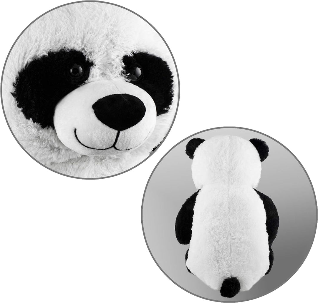 Brubaker XXL Panda 100 cm gross Stofftier Plüschtier Kuscheltier, Panda, 100 cm