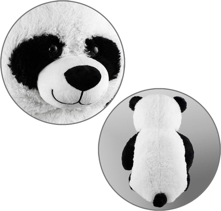 Brubaker XXL Panda 100 cm gross Stofftier Plüschtier Kuscheltier, Panda, 100 cm