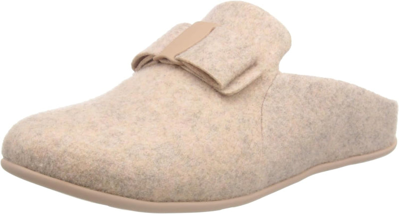 Fitflop Damen Shuv Cushy Filzpantoffeln Hausschuh 36 EU Beige, 36 EU Beige