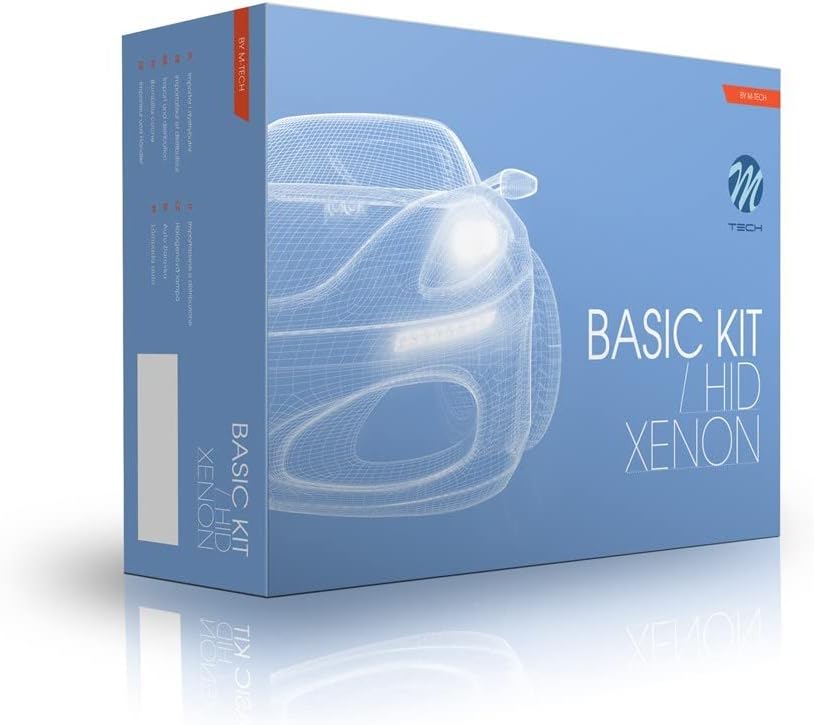 M-Tech kdcmph16 Kit Xenon BASICO H1 6000 K