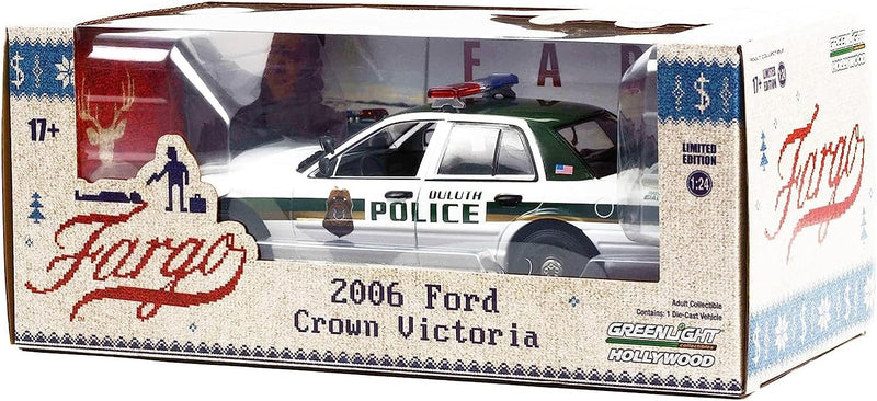 Greenlight 84153 2006 Crown Victoria Police Interceptor Duluth Minnesota Police 1:24