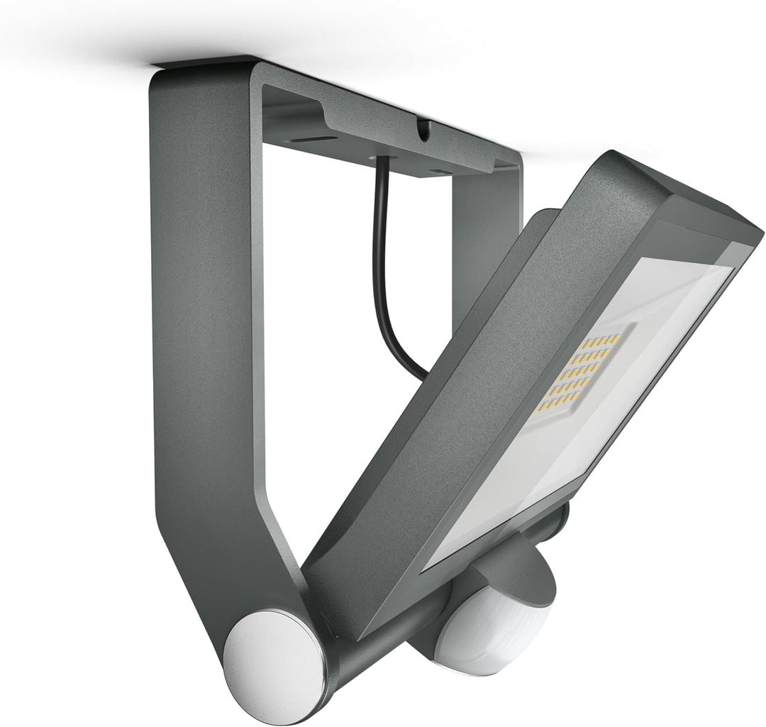 Steinel LED-Aussenstrahler XLED ONE S anthrazit, 180°-Bewegungsmelder, 18,6 W, 2050 lm, 3000K, für Z