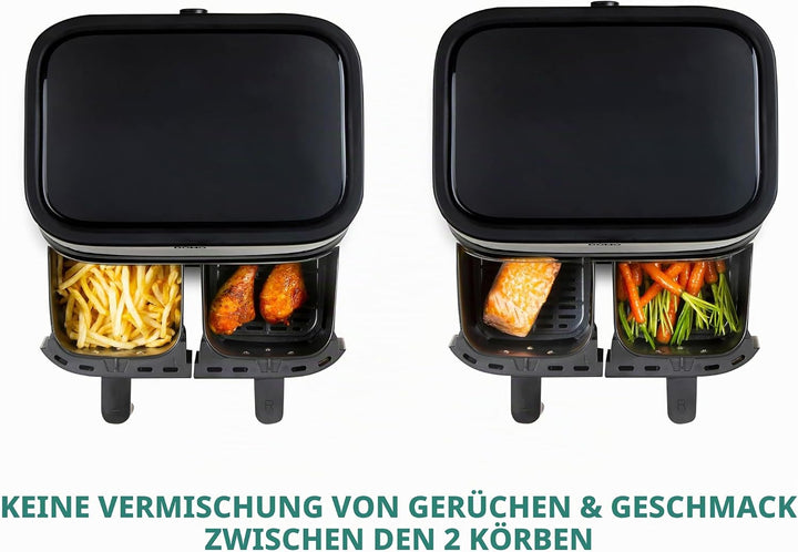 AIR FRYER 2X4L/DO537FR DOMO