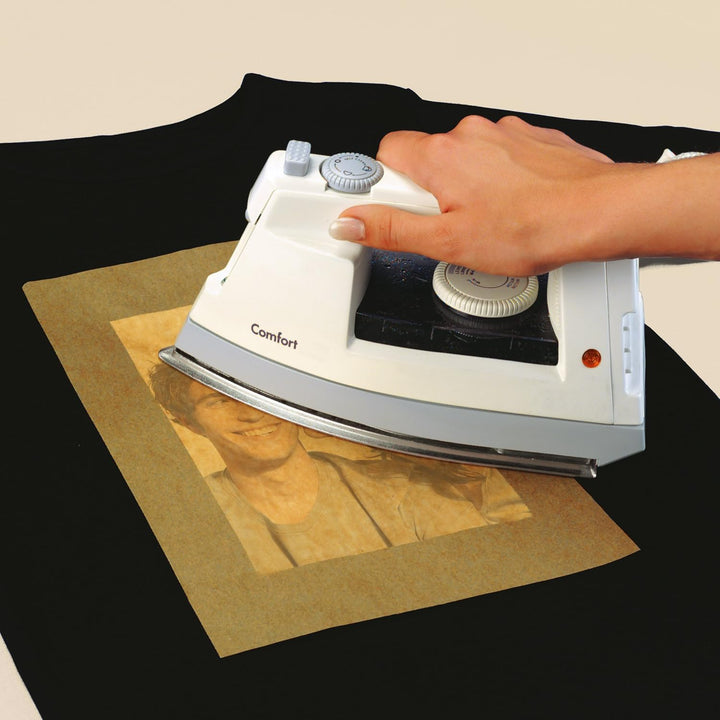 SIGEL IP653 Transferpapier Transferfolie Bügelfolie für dunkle Textilien und Tintenstrahldrucker, 6