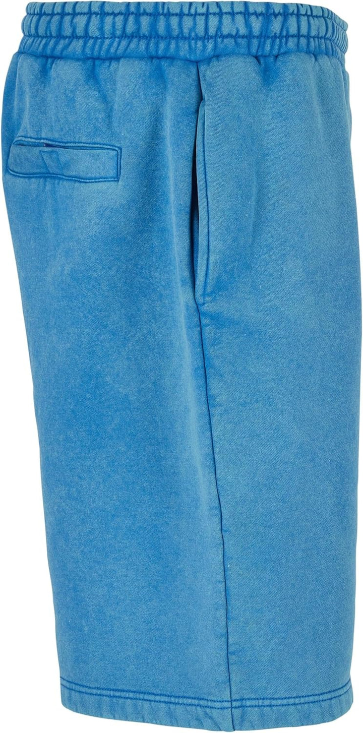 Urban Classics Herren Heavy Sand Washed Sweat Shorts, kurze Jogginghose für Männer, erhältlich in vi