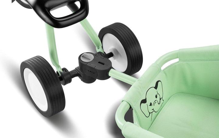 PUKY WUTSCH TRAILY Bundle | Sicheres Laufrad für Kleinkinder ab 1,5 Jahren | Rutschfahrzeug mit Lauf