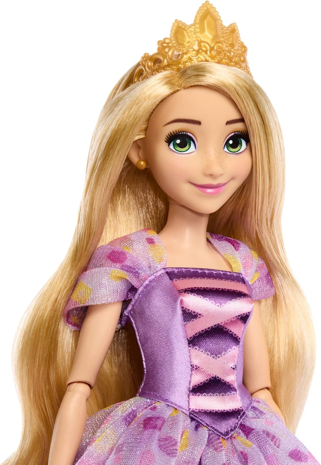 Mattel Disney Prinzessin Geburtstagsfeier Rapunzel Deluxe Modepuppe, inspiriert vom Disney-Film Rapu