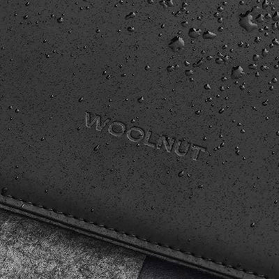 Woolnut Matte PU Folio Zipper Sleeve Case Hülle Tasche für for 14 Zoll MacBook Pro / 13 Zoll MacBook