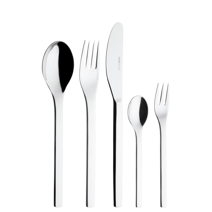 Puresigns Besteckset 68-teilig ONE edles Besteck-Set aus poliertem Edelstahl 18/10 glänzende Oberflä