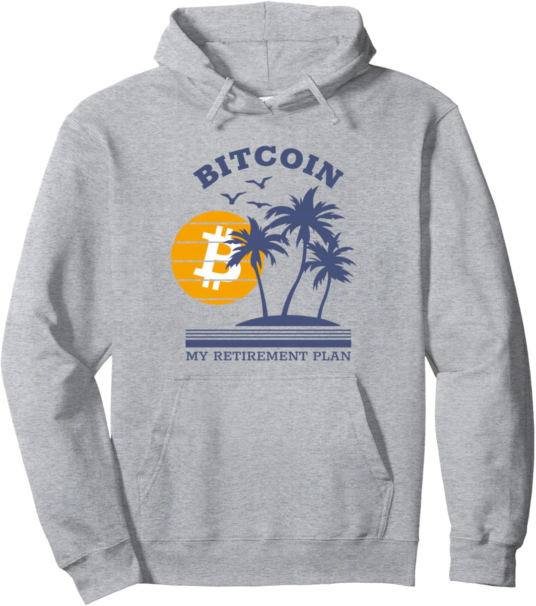 Bitcoin - Mein Altersvorsorgeplan - Crypto Apparel Pullover Hoodie