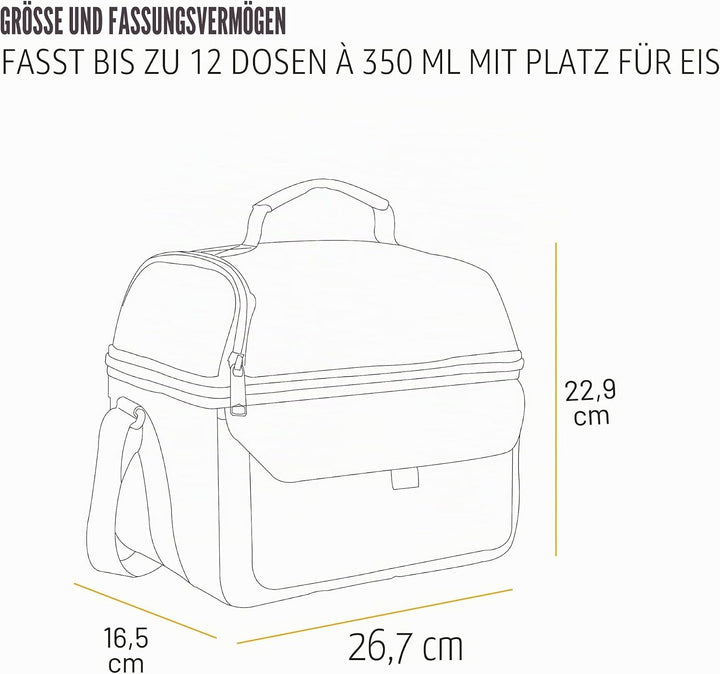 Carhartt Insulated Lunch Cooler One Size Kiesfarben, One Size Kiesfarben