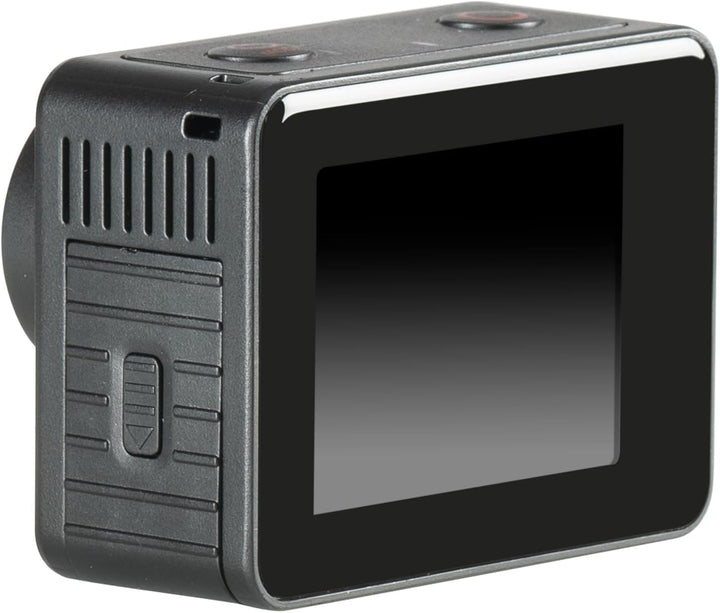 Nilox, Action Cam 4K Dive, Action Kamera 4K/60fps, Doppelbildschirm mit Touchscreen, WLAN-Verbindung
