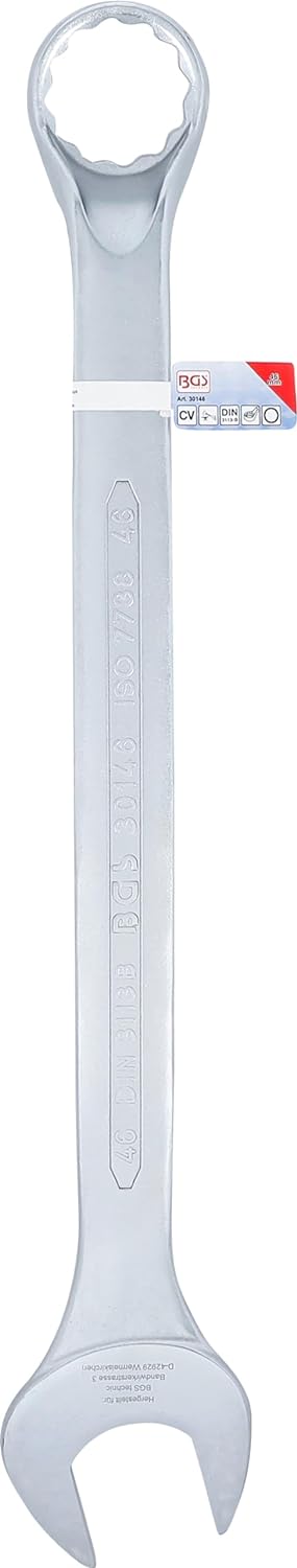 BGS 30146 | Maul-Ringschlüssel, gekröpft | SW 46 mm Schlüsselweite: 46 mm, Schlüsselweite: 46 mm