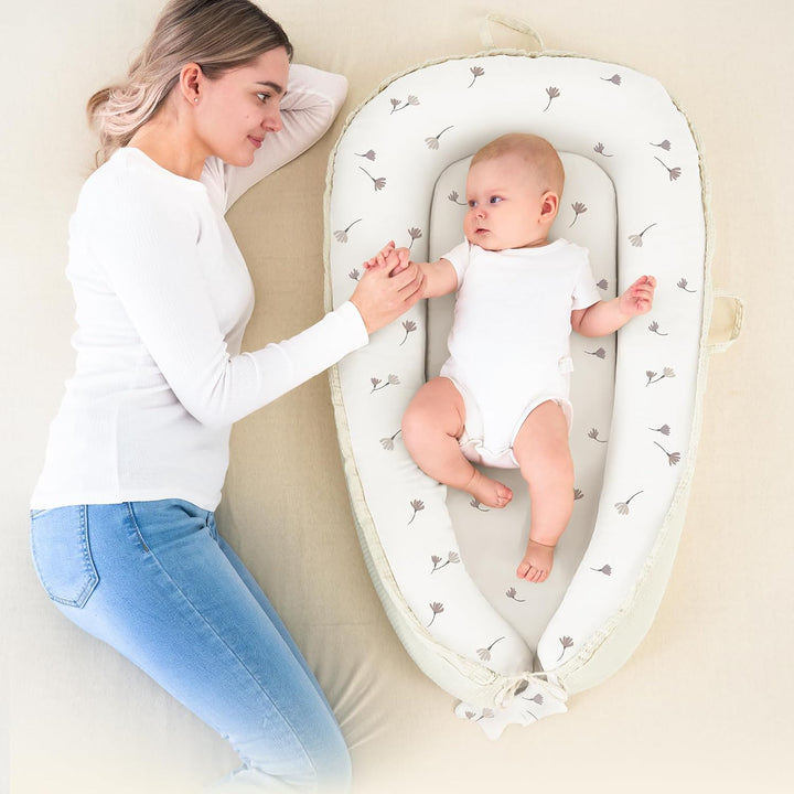 Susurration Babynestchen Kuschelnest Neugeborene Multifunktionale für Kinderbett Vielseitiges Tragba
