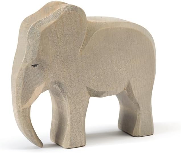 Ostheimer 20420 Elefantenbulle Elefant aus Holz Höhe 16cm