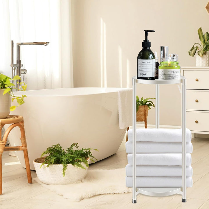 KHayRovies 2 Etagen Pflanzenregal Blumenständer Metall , Pflanzenständer Blumenregal, Blumentopfstän