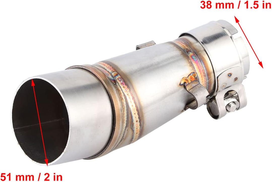 Motorrad Auspuff Mittelrohr Verbindungsadapter Auto Z250 Ninja300