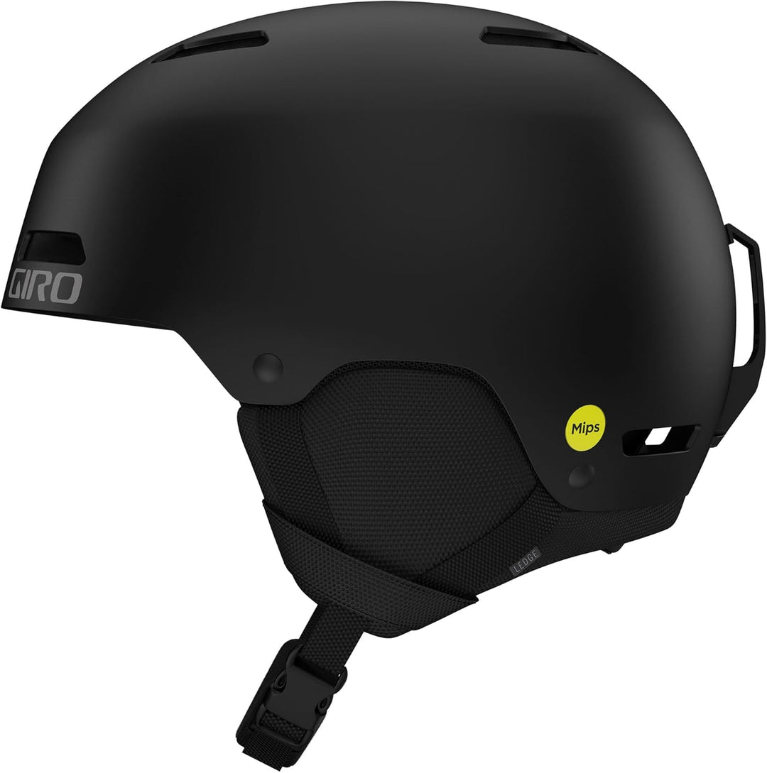 Giro Ledge MIPS Asian Fit Skihelm - Snowboardhelm für Herren, Damen & Jugend (Kombi) Mattschwarz – s