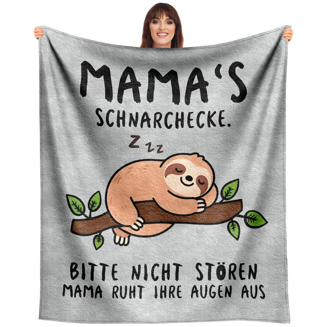 Geschenke für Mama Weihnachten, Geburtstagsgeschenk für Mama, Kuscheldecke Geschenk für Mutter zum G