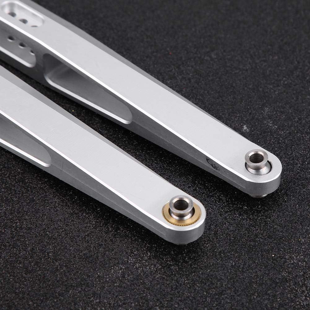 Dilwe 2Pcs Aluminiumlegierung hintere gerade Arme für TRAXXAS UDR Fernbedienung Kurzkurs LKW Modell