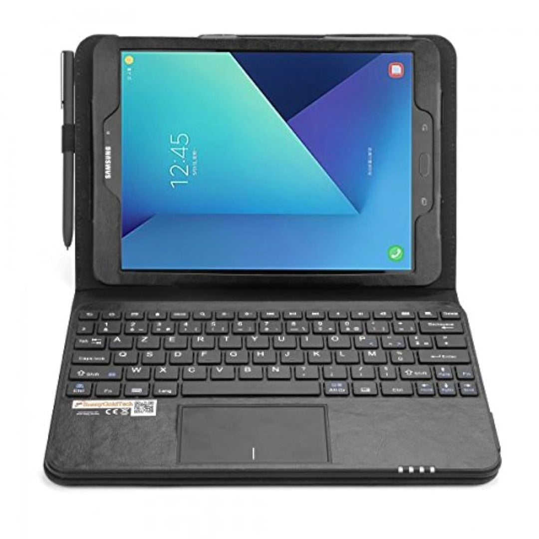 SonnyGoldTech MQ - Französisches Layout - Tastatur Tasche für Samsung Galaxy Tab S3 9.7 LTE SM-T825,