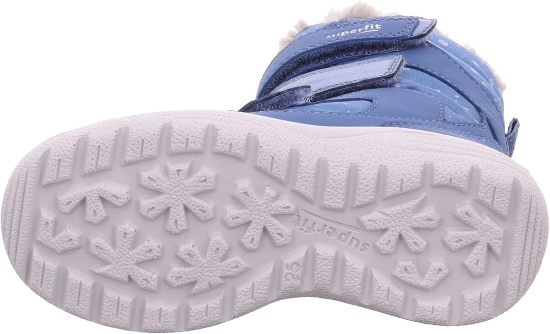 Superfit CRYSTAL Stiefel Gore-Tex 1-009091 Mädchen 25 EU Blau Hellgrau 8010, 25 EU Blau Hellgrau 801