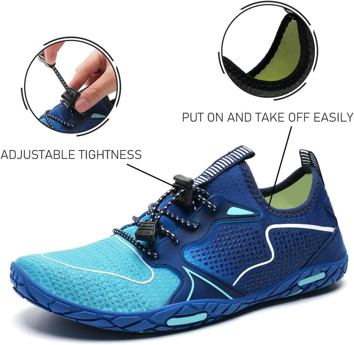 Badeschuhe Herren Damen Barfussschuhe Wasserschuhe Schwimmschuhe Strandschuhe für Surfen,Tauchen,Boo