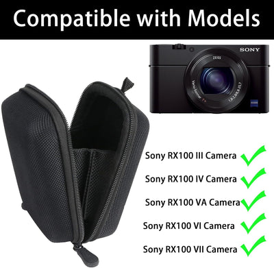 Aenllosi Hart Taschen Hülle für Sony DSC-RX100 III IV VA VI VII Advanced Compact Premium Kamera (nur