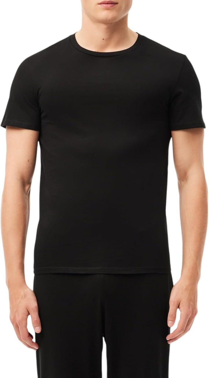 Lacoste Herren Unterhemd XS Schwarz, XS Schwarz