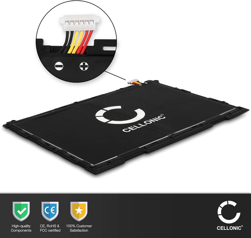 CELLONIC® Ersatz Akku EB-BT550ABA für Samsung Galaxy Tab A 9.7 (SM-T550 / SM-T555) 6000mAh + Werkzeu