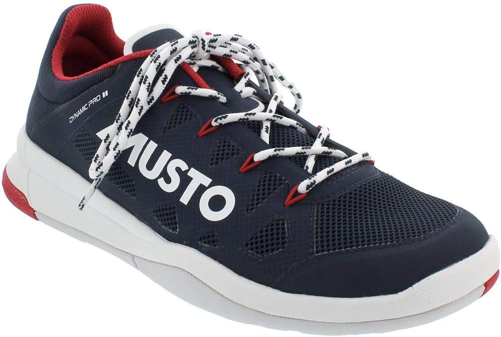 Musto Herren Dynamic Pro II Adapt Segeln Yachting und Beiboot Schuhe - True Navy - Einlagige Mesh-Ko