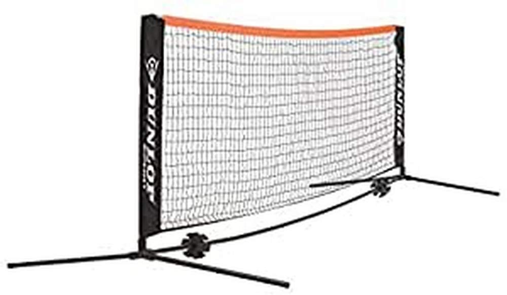 Dunlop Sports Tragbares Mini-Tennis-/Badminton-Netz Einheitsgrösse, Einheitsgrösse