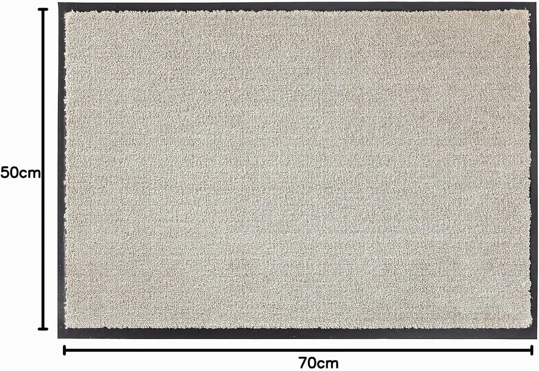 Schöner Wohnen Kollektion strapazierfähige Schmutzfangmatte Miami – getuftete Fussmatte 50x70 cm in
