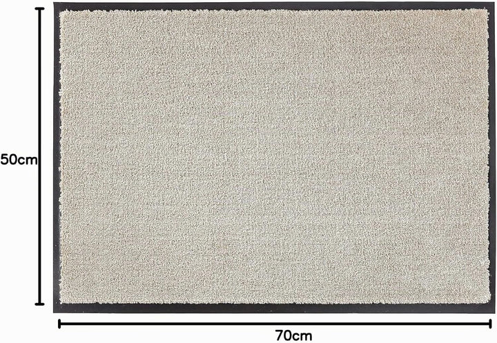 Schöner Wohnen Kollektion strapazierfähige Schmutzfangmatte Miami – getuftete Fussmatte 50x70 cm in