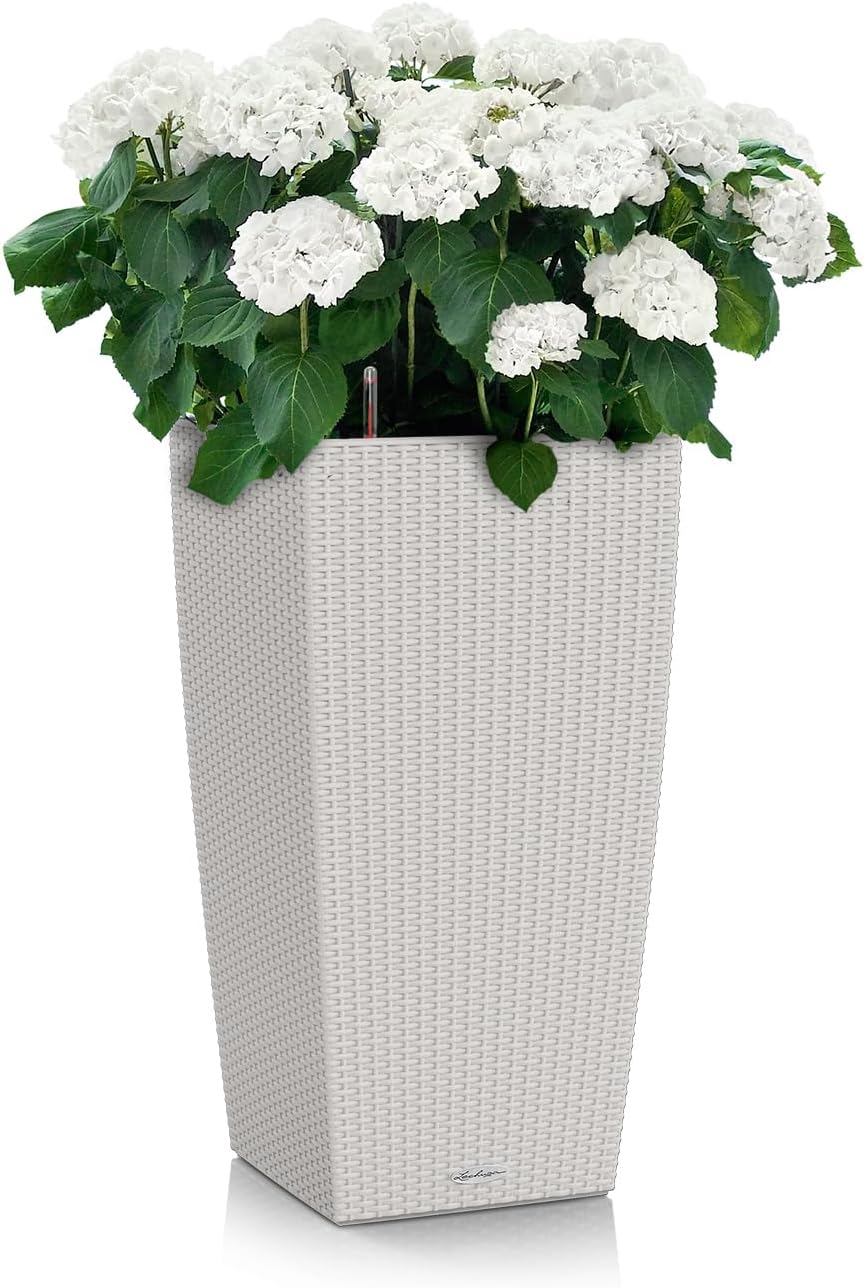 LECHUZA CUBICO Cottage 40 lichtgrau 15267 39.5x39.5x75.5 cm Lichtgrau, 39.5x39.5x75.5 cm Lichtgrau