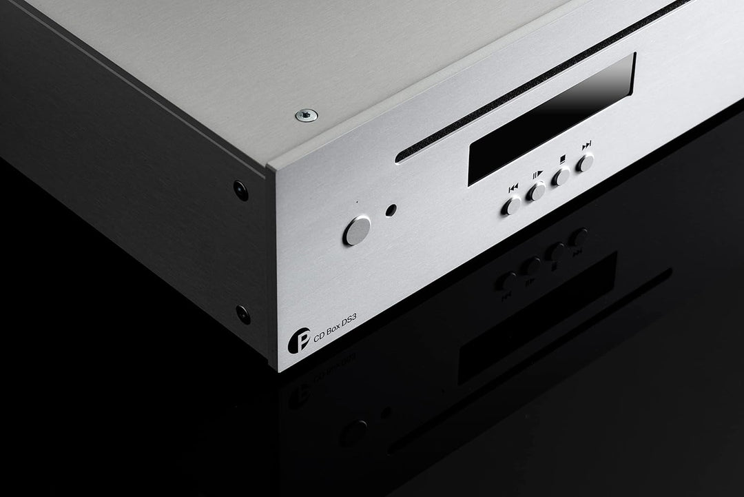 Pro-Ject CD Box DS3, High End CD Player mit True Red Book Wiedergabe und Analog-und Digitalausgängen