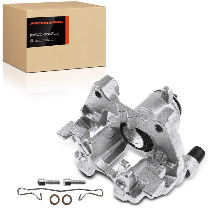 Frankberg Bremssattel Bremszange mit Halter Hinten Links Kompatibel mit A3 8V1 8VK 2012-2017 A3 Spor
