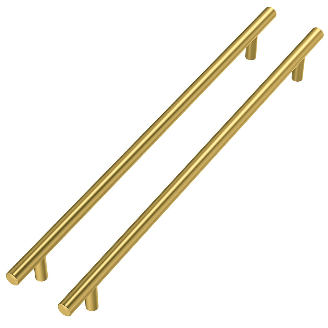 goldenwarm 5 Stück Schubladengriffe Gold Türgriffe Gold Schrankgriffe Gold -LS201GD256 Griffe für Kü