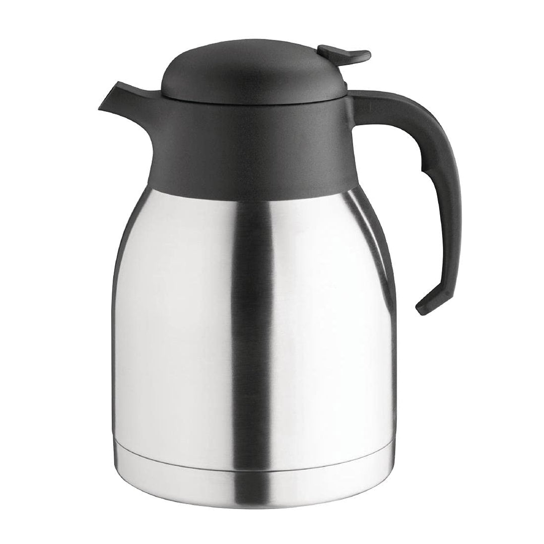Olympia C092 unzerbrechlich Vakuum Krug, 1,5 l Kapazität, Edelstahl Finish, 215(H) x 143(Ø)