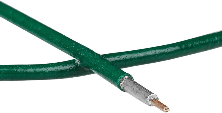 Garmix 25 Meter Maschendrahtzaun Gitterzaun Drahtzaun grün Höhe 60 cm Maschenweite 7,5 x 10 cm Garte