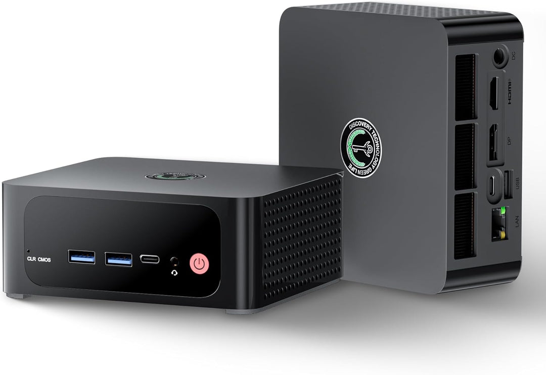 TRIGKEY Mini-PC S6 Pro AMD Ryzen 7 7735HS (bis zu 4,75 GHz, 8C/16T) Mikro-PC, 32 GB DDR5 RAM + 500 G