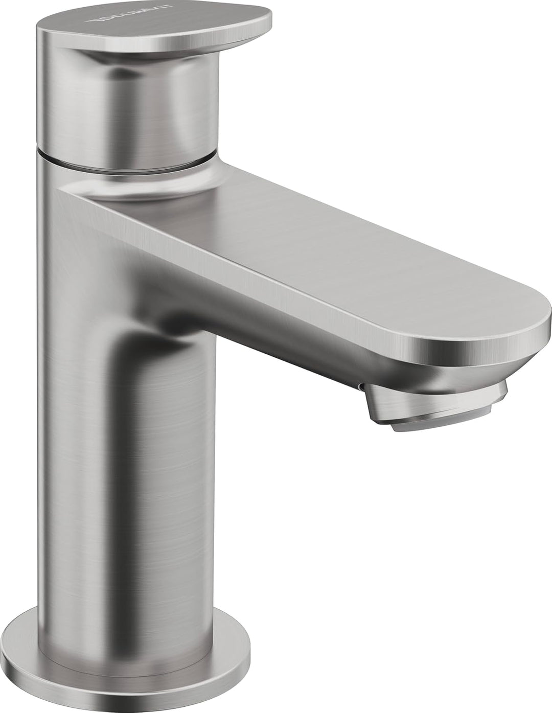 Duravit Wave Standventil (Auslauf Höhe 77 mm), Kaltwasser Waschtischmischer, Kaltwasserhahn Bad, Kal