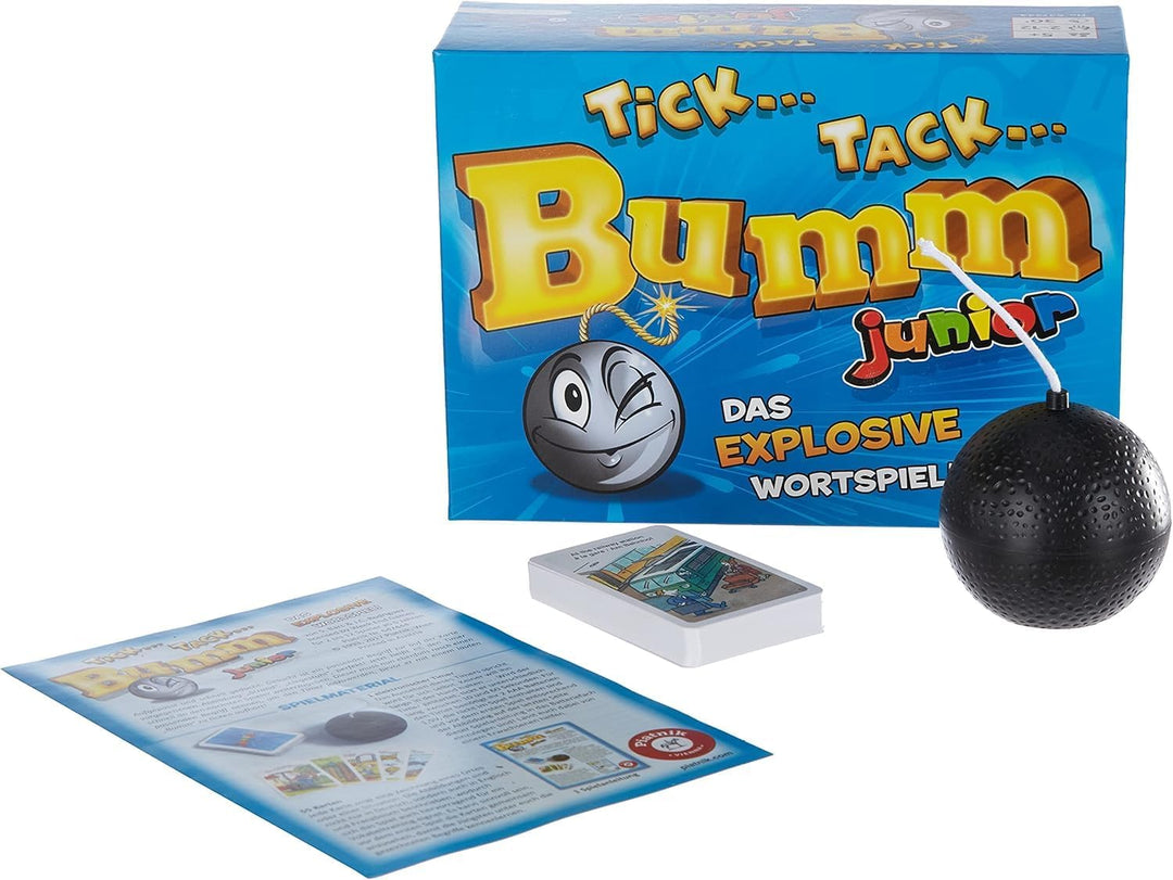 Piatnik 6474 Tick Tack Bumm Junior, Mehrfarbig, Junior